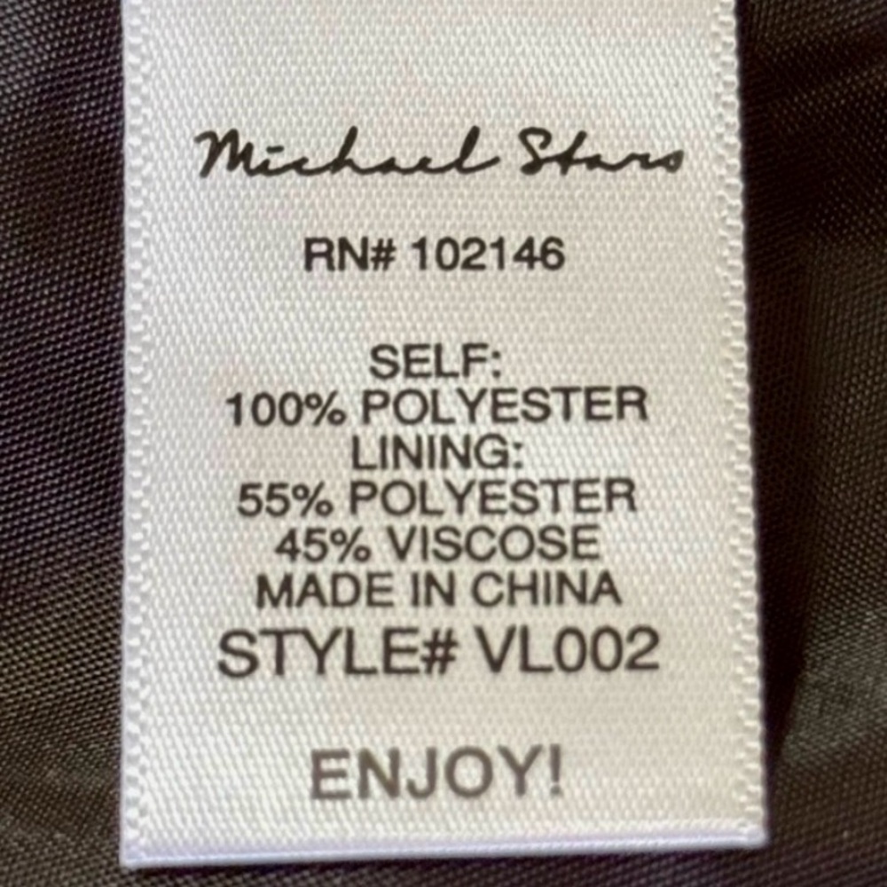 Michael Stars Darby Longline Blazer Crinkle Velvet NWT - Picture 6 of 6
